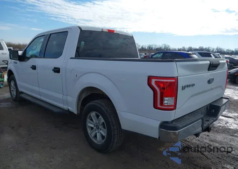 2017 Ford F-150 Xlt from USA, damaged, VIN 1FTEW1CF4HKD00800
